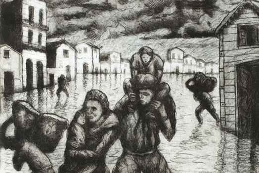 Quinquela Martin y sus aguafuertes